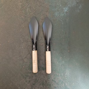 Pointed And Flat Shovel <b>Gardening</b> <b>Tool</b> <b>Set</b> Carbon Steel Wood Handle For Vegetable Planting Potted Plants Weeding - Product Image 4