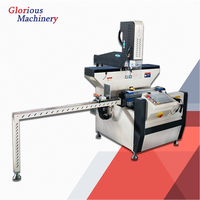 Mini enrutador de copia de fresado de perforación Cnc de perfil de aluminio para máquina de bisagras de aluminio con orificio de cerradura de puerta de aluminio