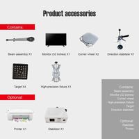 Equipo de Alineación de Ruedas 3D Hongtech en Oferta, con Elevador de Autos de Cuatro Postes, Juego Completo con Pantalla LED Digital