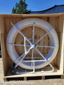 Dispositif de tirage de câbles en fibre de verre, tige de poussée-tirage en fibre de verre, tige de tirage de conduit en PRV - Product Image 3