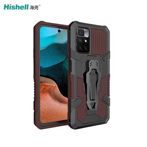 Anti-chute PC <span class=keywords><strong>MechWarrior</strong></span> avec Clip Arrière Forte Antichoc Protection Armure Téléphone Cas Couvre Pour Xiaomi Redmi 10 - Product Image 2