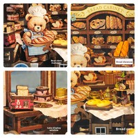 Kit DIY Book Nook Magasin de baguettes magiques, Puzzle 3D en bois, Maison de poupée miniature avec lumière LED, Décoration pour étagère, Cadeau