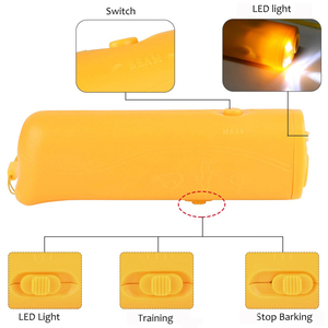 Dispositif <span class=keywords><strong>anti</strong></span>-<span class=keywords><strong>aboiement</strong></span> <span class=keywords><strong>longue</strong></span> <span class=keywords><strong>portée</strong></span> de 50 pieds chien Auto Ultra Animal répulsif ultrasonique 9V alimenté par batterie 10-20h matériau ABS extérieur - Product Image 6