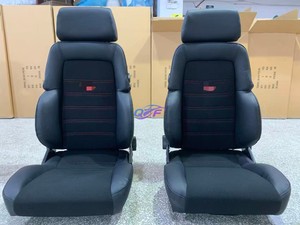 Asiento de Coche de <span class=keywords><strong>Carreras</strong></span> de Acero de Alta Calidad, Estilo PVC Impermeable, Colorido, con Marco de Asiento, Asientos de Coche Modificados - Product Image 2