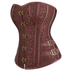 Corsetto Sexy con ricamo a catena con corsetto Steampunk floreale in Lingerie gotica da donna corsetto <span class=keywords><strong>taglie</strong></span> <span class=keywords><strong>forti</strong></span> - Product Image 5