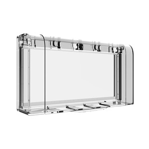 Cubierta de Enchufe Impermeable IP44 de la Comisión Electrotecnica Internacional, Material de PC para Baño, Accesorio para Enchufe de Pared - Product Image 1