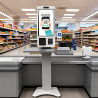 HUILAN Notre propre fabricant de caisses enregistreuses automatiques, lecteur de codes-barres SDK, service de paiement en libre-service pour supermarchés, kiosque de paiement au sol