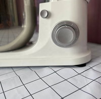 Batteur sur socle électrique en acier pour cuisine, 5-10L, 6 vitesses, 1000W, pour usage commercial et domestique