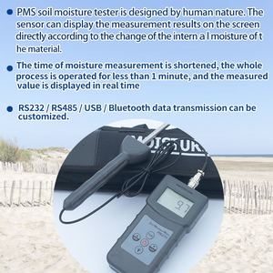 Medidor de umidade do solo de alta qualidade, analisador pms710 com aprovação <span class=keywords><strong>ce</strong></span> única agulha - Product Image 6