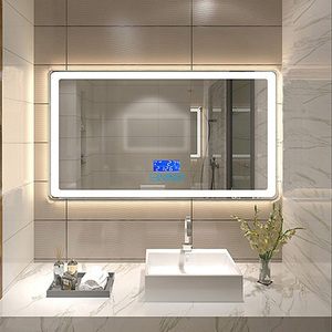 <span class=keywords><strong>Espejo</strong></span> de Baño Inteligente Moderno con LED Antivaho, <span class=keywords><strong>Bluetooth</strong></span>, Música, Montado en la Pared, <span class=keywords><strong>Espejo</strong></span> de Baño Iluminado - Product Image 2