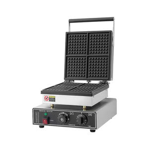 เครื่องทำวาฟเฟิล 4 ช่อง ผลิตได้สูงสุด ใช้งานได้เสถียร เหมาะสำหรับซูเปอร์มาร์เก็ตและศูนย์อาหาร - Product Image 5