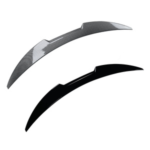 สปอยเลอร์หลัง BMW สีดำเงา ลายคาร์บอนไฟเบอร์ วัสดุ ABS สำหรับ X6 E71 ปี 2008-2014 ติดตั้งท้ายรถ - Product Image 5