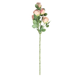 ช่อกุหลาบประดิษฐ์5หัวสำหรับงานแต่งงาน - Product Image 6