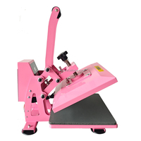 Mesin Press Panas Kaos Semi-Otomatis 23*30CM untuk Pencetakan Transfer Panas Sublimasi pada Kaos, Tas, dan Casing Ponsel