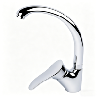Nouveau Robinet Mélangeur de Cuisine Thermostatique Monocommande Classique Moderne pour Eau Chaude et Froide, à Poser sur Plan, Installation à Un Trou