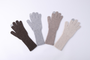 <span class=keywords><strong>Gants</strong></span> d'hiver chauds pour femmes 100 % pure <span class=keywords><strong>laine</strong></span>, compatibles écran tactile, avec détection par aiguille, pour le cyclisme, élastiques, en peau de mouton mérinos - Product Image 6