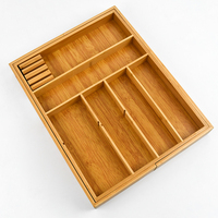 WDF Organisateur de garde-manger de chaussures de réfrigérateur de céréales et boîte fourre-tout de rangement de maquillage de 27 gallons Plateau à couverts pour la cuisine