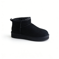 Vente en gros ODM/OEM, vente directe d'usine, bottes de neige imperméables unisexes, bottes d'hiver classiques en cuir de vachette, logo et style personnalisés