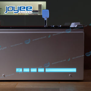JOYEE-bañera de hidromasaje LED de lujo para dos personas, Panel de piedra de mármol europeo moderno, cascada, bañera de hidromasaje, novedad de <span class=keywords><strong>2022</strong></span> - Product Image 5