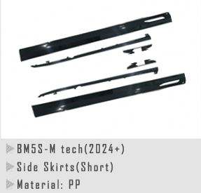 Kit de Carrocería para BMW G60/G68 2024, Mejora al Estilo MTECH, Parachoques Delantero, Parachoques Trasero, Faldones Laterales, Alerón - Product Image 4