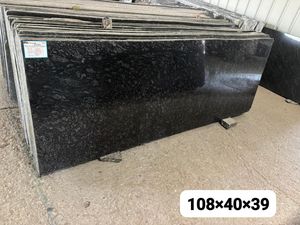 Premium <b>Polished</b> <b>Black</b> Granite Slab with Natural Veining for Kitchen Countertops Flooring and Wall Cladding - Product Image 1