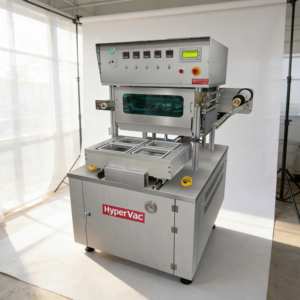 Machine d'emballage sous film semi-automatique commerciale pour aliments frais, scelleuse sous vide, équipement d'emballage hermétique en acier inoxydable - Product Image 4