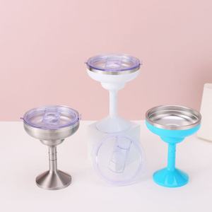Vasos de cóctel de acero inoxidable de doble pared personalizados M para playa, piscina, vacaciones, Margarita de vacío de Metal aislada para fiesta - Product Image 2