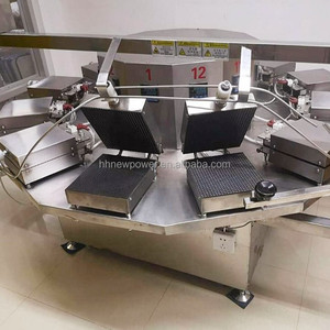 Electric Crispy Egg Roll <b>Machine</b> Double Head Ice Cream Cone Maker Commercial Egg <b>Biscuit</b> Waffle <b>Making</b> - Product Image 6