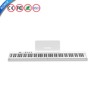 Bán Buôn Đen Cổ Điển Đàn Piano Điện Tử Đàn Piano Gấp Bàn Phím Ảo Hợp Âm Konix Kỹ Thuật Số Đàn Piano Cho Người Mới Bắt Đầu - Product Image 5
