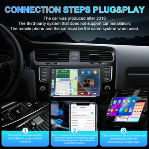 Mới Nâng Cấp Phổ USB Dongle Xách Tay Carplay Không Dây Adapter Chuyển Đổi Có Dây Không Dây Xe Ô Tô Cắm Chơi Cho Có Dây Carplay - Product Image 4