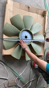 Ventilador 65.06601-5067 DE12TiS Compatible con Piezas de Cargadora Liugong, Venta Directa de Fábrica, Piezas de Maquinaria de Construcción - Product Image 2