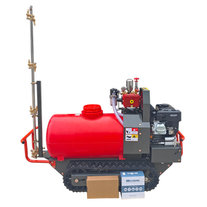 Robot pulvérisateur agricole télécommandé 100l 200l avec châssis à chenilles en caoutchouc pour la pulvérisation des terres agricoles, des vergers et des tomates - Sinostar - Product Image 2