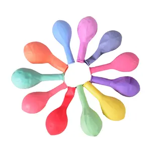 China CY 100 buah kemasan Helium bulat 10 "warna Pastel balon Globos 12 inci Macaron Macaroon warna balon lateks