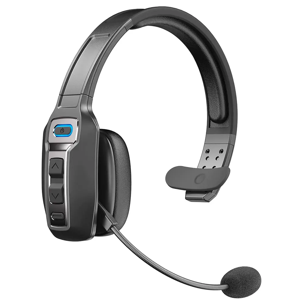 Mains libres ENC réduction du bruit 60 heures casque sans fil pour bureau Center d'appels camionneur casque Bluetooth