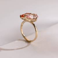 Bague de fiançailles et de mariage en argent sterling 925 personnalisée avec double pierre en moissanite, diamant simulé tendance, bague de promesse Toi et Moi