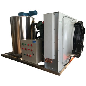 Máquinas industriales para hacer hielo en escamas <span class=keywords><strong>de</strong></span> agua dulce, 10 toneladas - Product Image 1