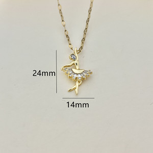 Colgante temático de aleación de zinc con forma de mariposa para mujer, regalo, joyería, accesorio de moda - Product Image 3