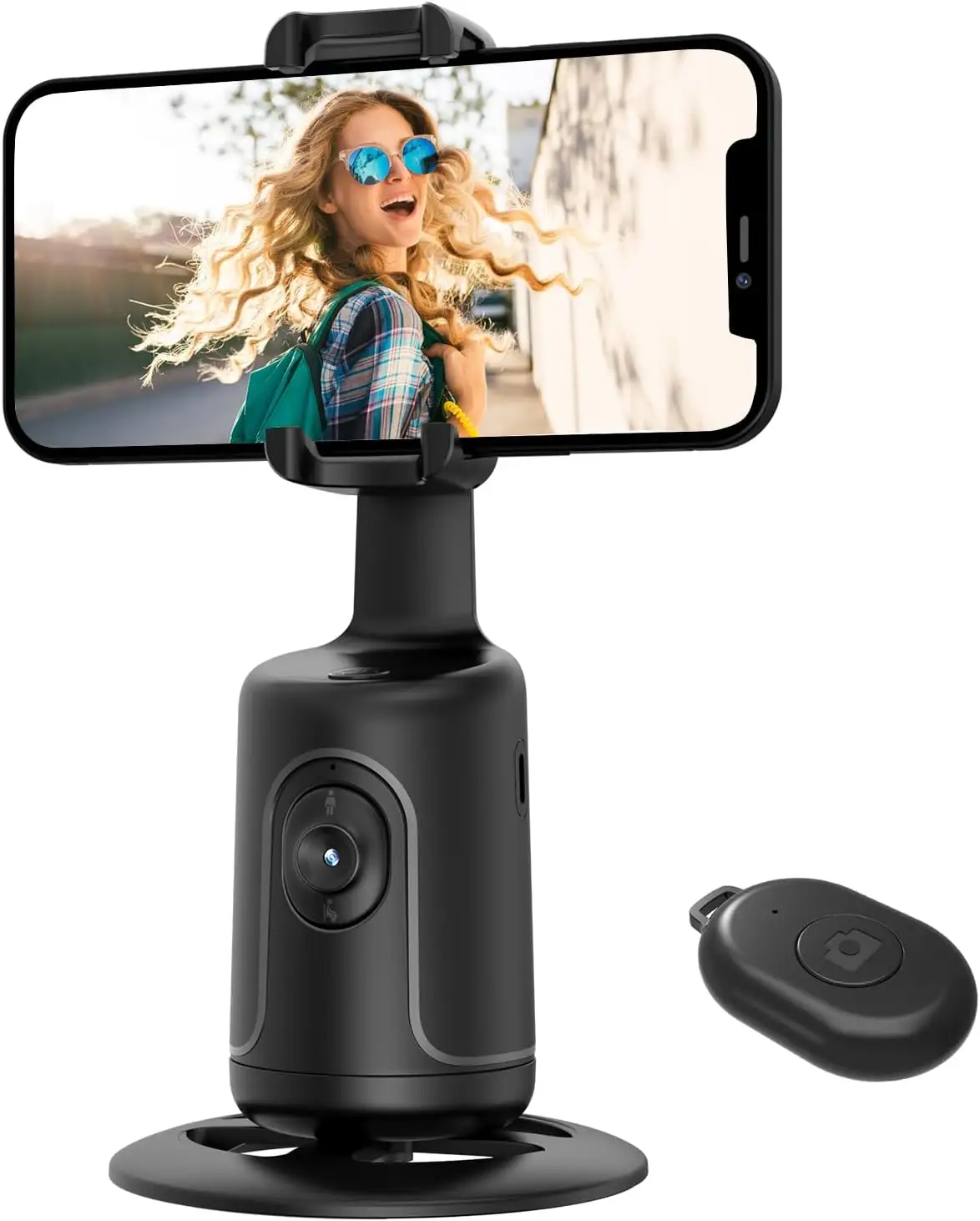 Auto Face Tracking Tripod 360 Rotation Face Body Phone Camera Mount Smart Shooting Phone Tracking Holder