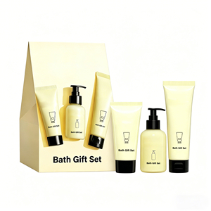 Kit de Douche Hydratant et Relaxant à la Vanille et à la Noix de Coco pour Femmes, Coffret Cadeau <span class=keywords><strong>Spa</strong></span> - Product Image 2