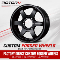 Jantes en alliage forgé sur mesure RAYS TE37SB 16-24 pouces 6x139.7 pour Toyota Hiace Hilux Nissan NV350 Caravan Mitsubishi Triton 4x4