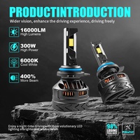 CL32 Super Lumineux 300W 40000Lm Led H4 Voiture Lumière 9005 H7 Lampe Canbus Luces Led H4 Para Auto Luz H1 H11 Tobys Led Phare Ampoule