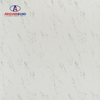 Panneaux composites en aluminium (ACP/ACM) ignifuges à finition marbre pour revêtements de murs-rideaux modernes et armoires de cuisine