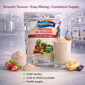 カーブサポートプロテインパウダー バニラ風味 プライベートラベル 増量フォーミュラ OEMメーカー - Product Image 5