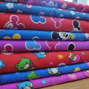 Tissu en flanelle à imprimé personnalisé T/CVC, pour vêtements et <span class=keywords><strong>Articles</strong></span> de bébés enfants à usage quotidien - Product Image 4