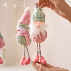 Décorations de Noël, figurines du Père Noël et du bonhomme de neige, ornements pour arbre, accents festifs et de vacances - Fabriqué en Chine - Product Image 4
