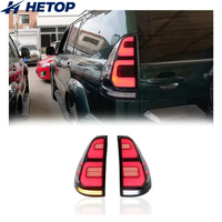 Feux arrière LED HETOP pour Toyota Prado 2010-2018, feux de jour (DRL), feux stop et clignotants, accessoires Plug and Play