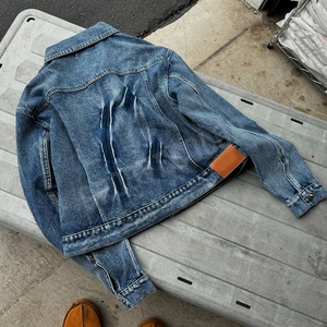 YSJY Fabricante OEM, Conjunto <span class=keywords><strong>de</strong></span> Chaqueta y Pantalón <span class=keywords><strong>Vaquero</strong></span> <span class=keywords><strong>de</strong></span> Mezclilla con Estampado Otoñal, Transpirable, a la Moda, <span class=keywords><strong>para</strong></span> <span class=keywords><strong>Hombre</strong></span>, Estilo Casual Urbano, <span class=keywords><strong>de</strong></span> Algodón - Product Image 3