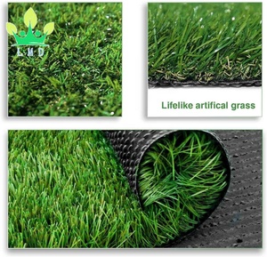 Césped Artificial de tamaño personalizado, césped Artificial para perros, césped sintético de imitación de 20MM de grosor, área de alfombra interior sintética para exteriores 2FTX5 - Product Image 4