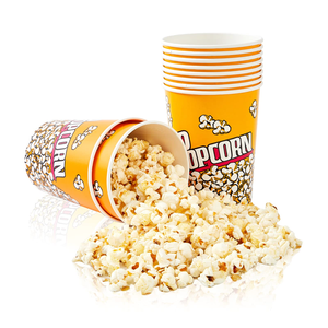 Bol en papier jetable de haute qualité pour pop-corn, 24 oz, 32 oz, 64 oz, 85 oz, pour la restauration rapide - Product Image 5