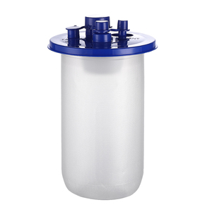 Sonde d'aspiration médicale jetable Hispa F-1500-01 Transparente/Bleue Usage hospitalier 1500ml Emballage individuel Classe I ISO 13485 - Product Image 2